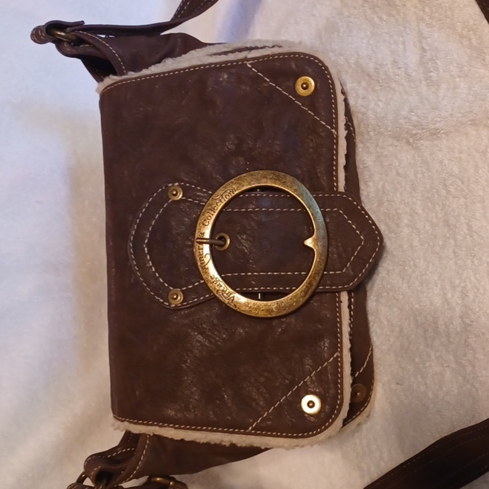 Vintage American Collection by nine West crossbody purse brown